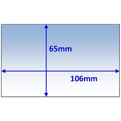 WELDCLASS LENS - CLEAR 106X65MM INNER SUIT UNIMIG RB